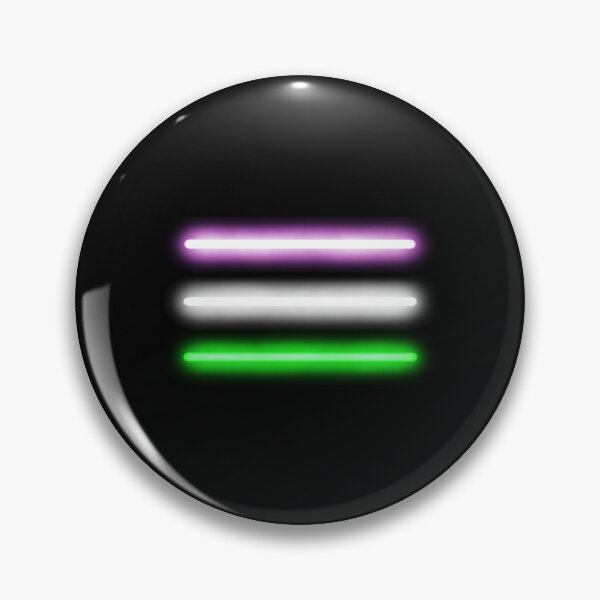 Item preview, Minimalist Neon Genderqueer Pride Flag designed and sold by O1RSH.