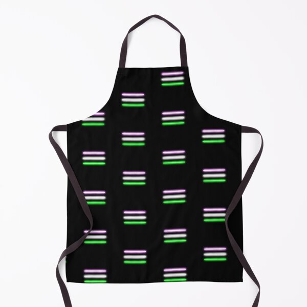 Item preview, Minimalist Neon Genderqueer Pride Flag designed and sold by O1RSH.