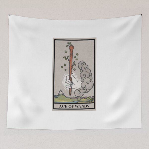 Item preview, ACE OF WANDS Tarot  designed and sold by modymada.
