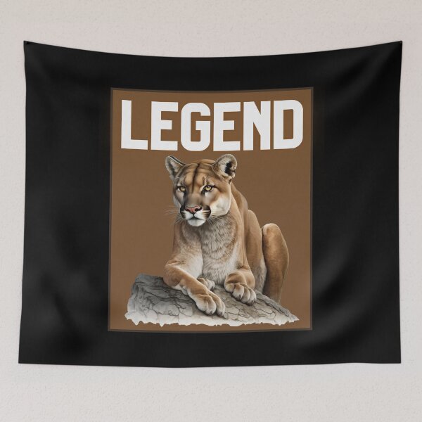 Item preview, Legend mountain lion  designed and sold by Modern Outlet  ⭐⭐⭐⭐⭐.