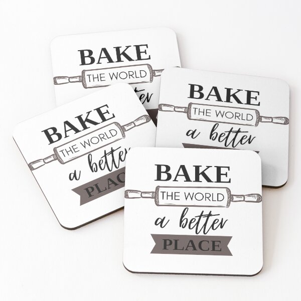 Item preview, Bake the world a better place designed and sold by Bonicrazypeople.