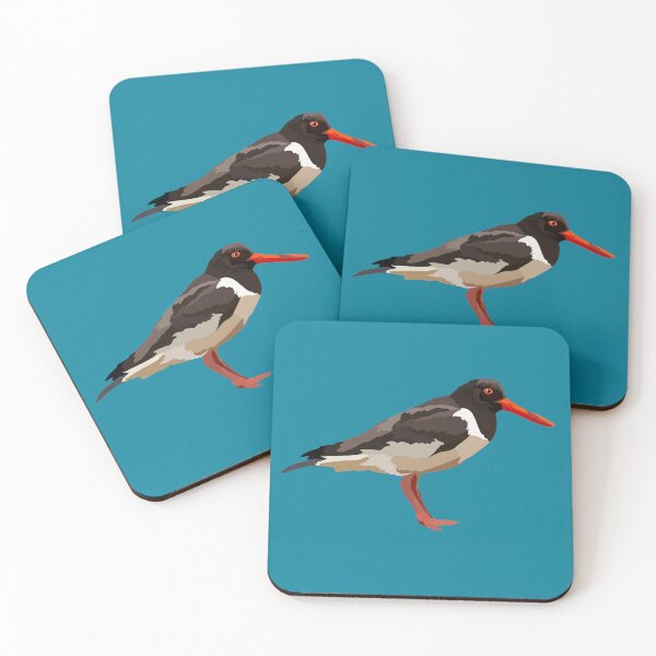 Item preview, O is for Oyster Catcher , Oystercatcher Illustration – Striking Shorebird Wildlife Art designed and sold by PrettylittlepastelUk.