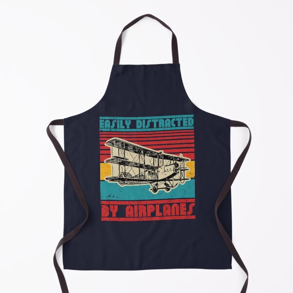 Item preview, Love airplanes distracted by them. Retro airplane. designed and sold by SweetLog.
