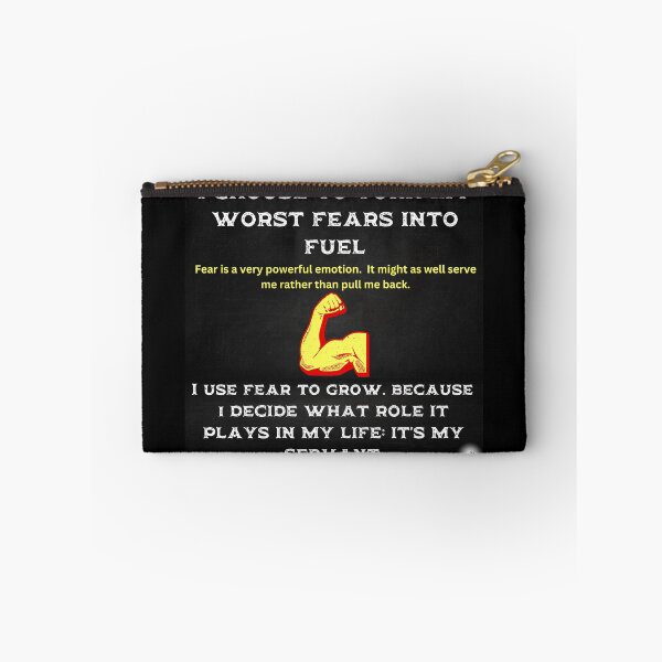 Item preview, Day 42 of the year: I choose to turn my worst fears into fuel designed and sold by BuddyBoots.