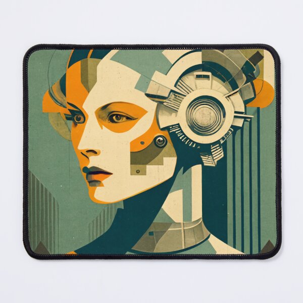 Item preview, Bauhaus 1960 Cyborgs Vintage Poster designed and sold by Mitch-Angelo.