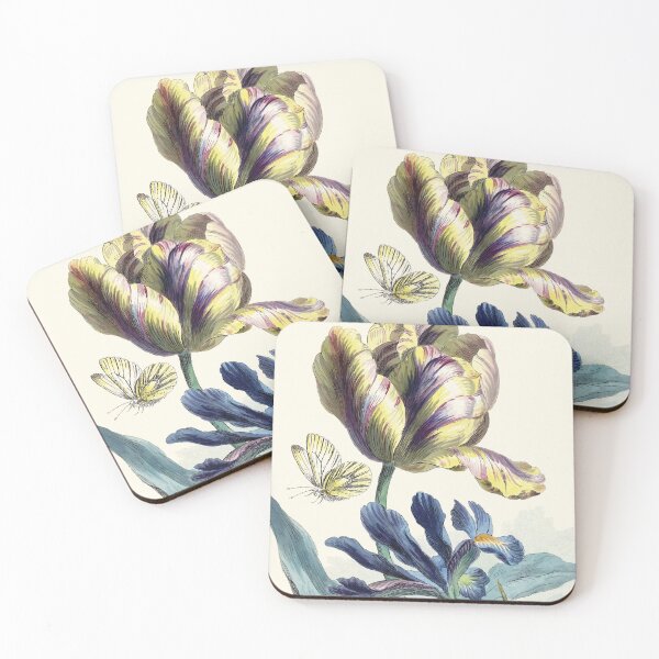 Item preview, Tulip and Iris | Willem van Leen designed and sold by LaMadeleine.