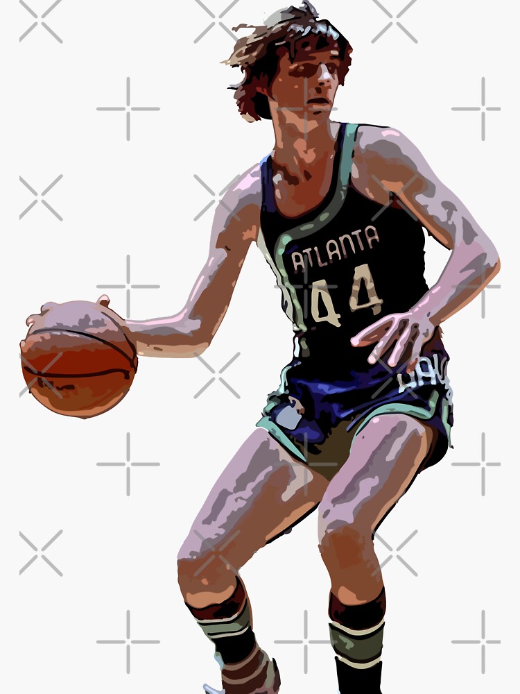 Pistol Pete Maravich Greeting Card by raffrasta