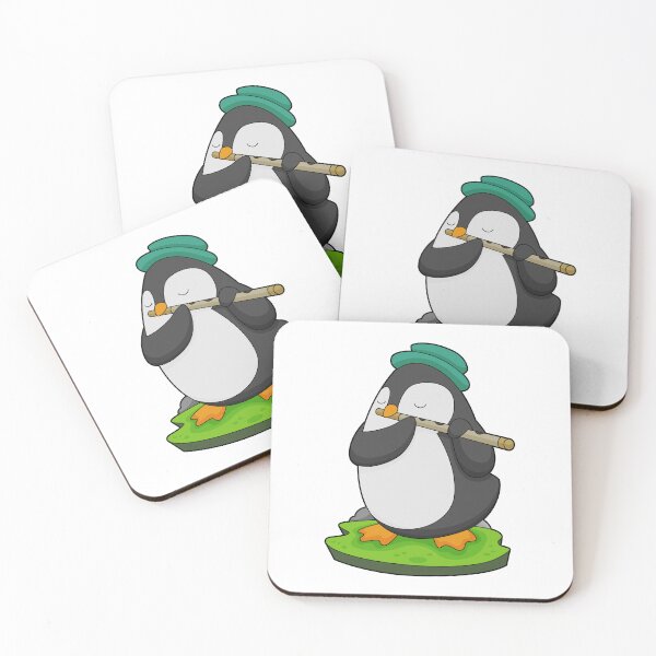 Item preview, Penguin Musician Flute Music designed and sold by Snabdesign84.