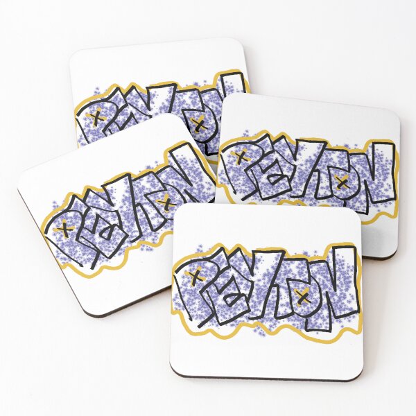 Item preview, peyton graffiti lettering designed and sold by Lizbeth630.