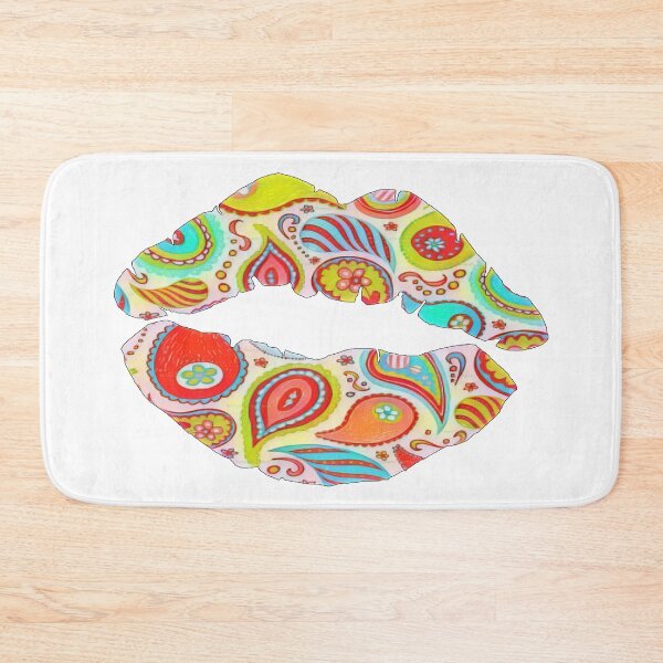 Item preview, Paisley Puckered Lips designed and sold by natnat7w.