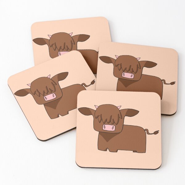 Item preview, Simple Brown Highland Cow designed and sold by Farmlife13.