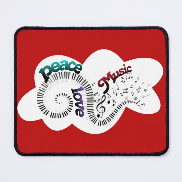 Item preview, Peace Love and Music designed and sold by moonsquares.