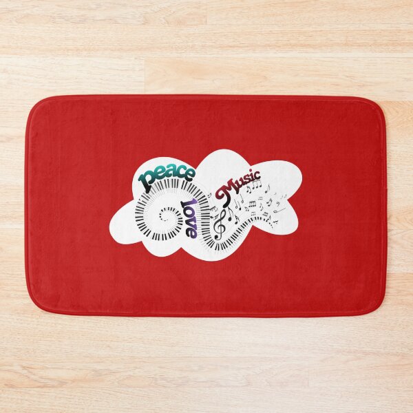 Item preview, Peace Love and Music designed and sold by moonsquares.