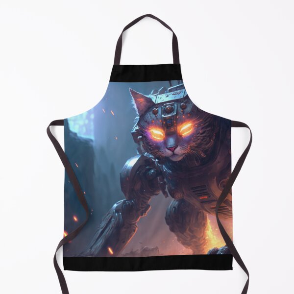Item preview, Blazing Cat-Tron designed and sold by 9LivesCats.