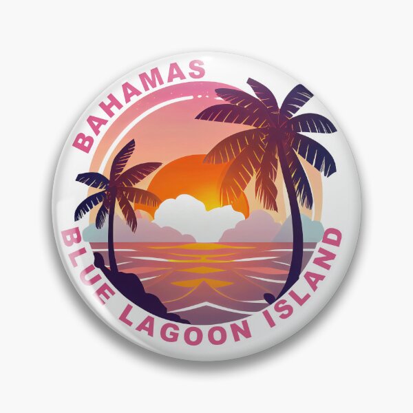 Item preview, Blue Lagoon Island Beach Bahamas designed and sold by GeneralNight.