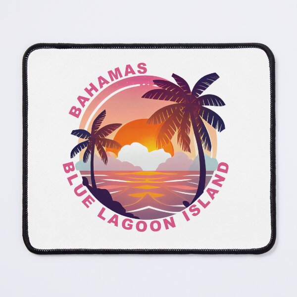 Item preview, Blue Lagoon Island Beach Bahamas designed and sold by GeneralNight.