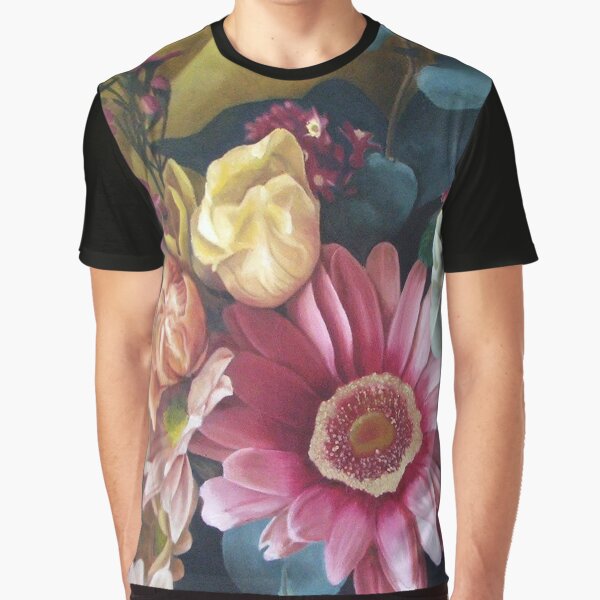 Flowers by Adelaide Artist Avril Thomas Graphic T-Shirt