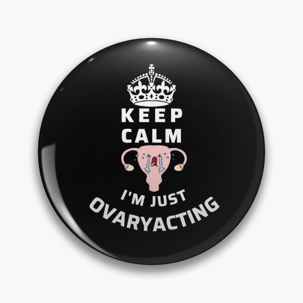 Item preview, Crying uterus ovaryacting crying cute uterus overreacting funny ovary keep calm I'm just ovary acting designed and sold by Lady-Frost.