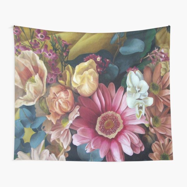 Flowers by Adelaide Artist Avril Thomas Tapestry