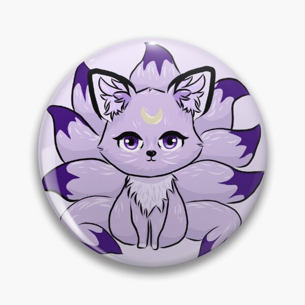 Item preview, Nine Tail Chibi Fox Purple designed and sold by NoxKitsune.