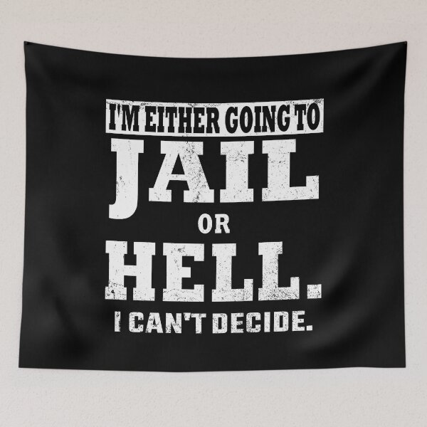 Item preview, JAIL or HAIL designed and sold by Deco-Design.