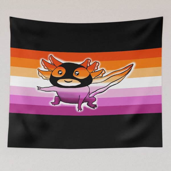 Item preview, Lesbian Axolotl (V22) designed and sold by SamIsWhat8.