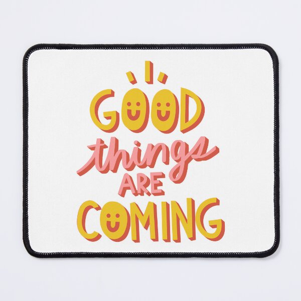 Item preview, Good Things are Coming - Inspirational and Motivational Quote designed and sold by greenoriginals.