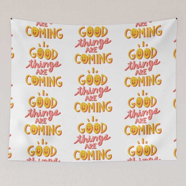 Item preview, Good Things are Coming - Inspirational and Motivational Quote designed and sold by greenoriginals.