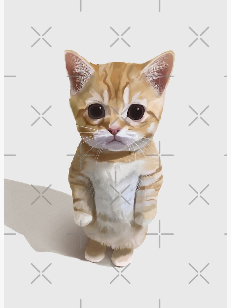 Angry cat meme 3D model 3D printable