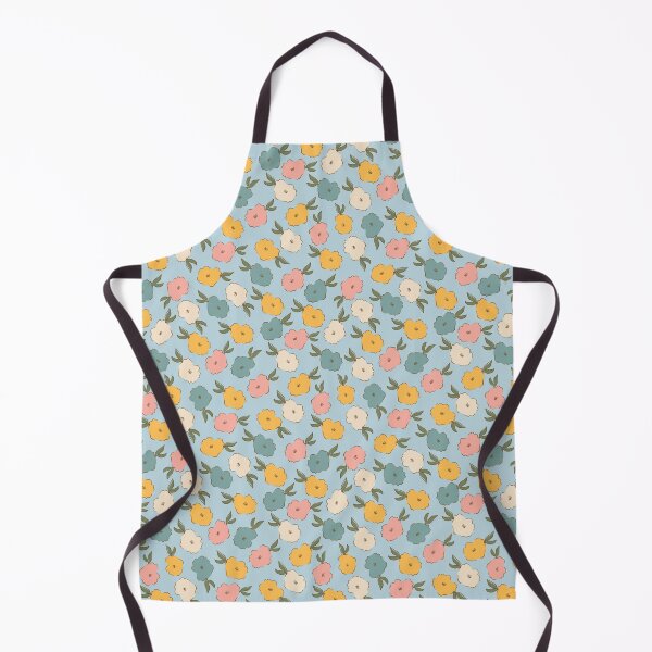 Item preview, Spring Florals in Blue designed and sold by Blanca-and-Rose.