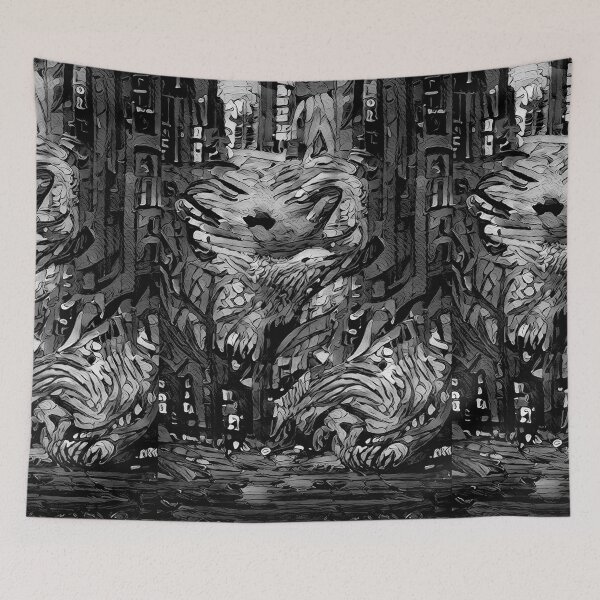 Item preview, The Midnight Fox Vol 3 (Black & White) - spcreationsco22 designed and sold by SpCreationsCo22.
