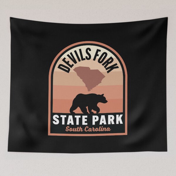 Item preview, Devils Fork State Park SC Bear designed and sold by HalpinDesign.