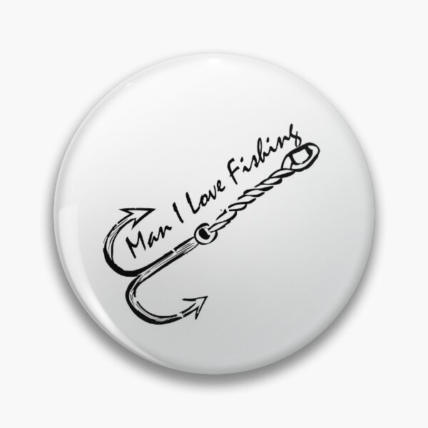 Item preview, MILF, Man I love fishing, with anchor in black designed and sold by Manoroma.