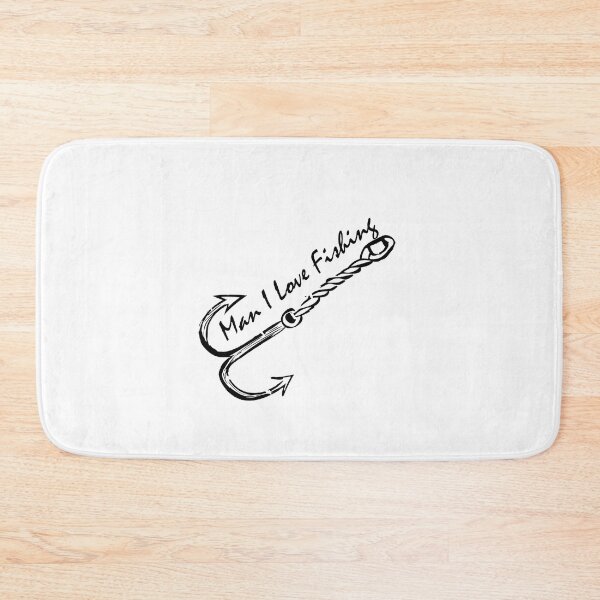 Item preview, MILF, Man I love fishing, with anchor in black designed and sold by Manoroma.