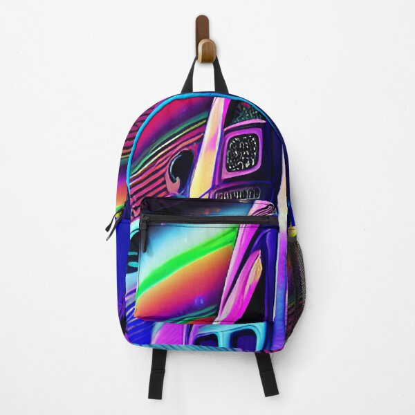 Item preview, Psychedelia Rainbow Spaceship designed and sold by fergyfilms.