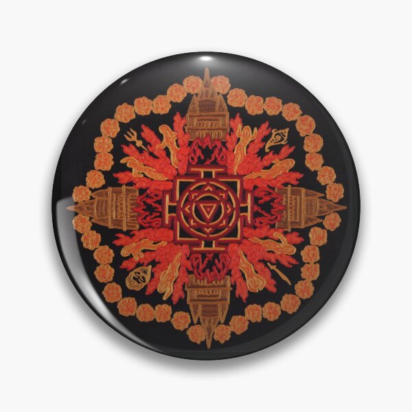 Item preview, Kali Hindu Goddess Mandala designed and sold by InnerEyeMandala.