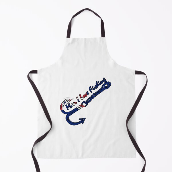 Item preview, MILF, Man I love fishing, with anchor in red and blue designed and sold by Manoroma.