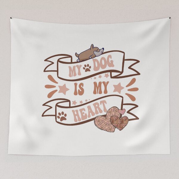 Item preview, My Dog Is My Heart Dog Lover designed and sold by HappyLifeCreate.