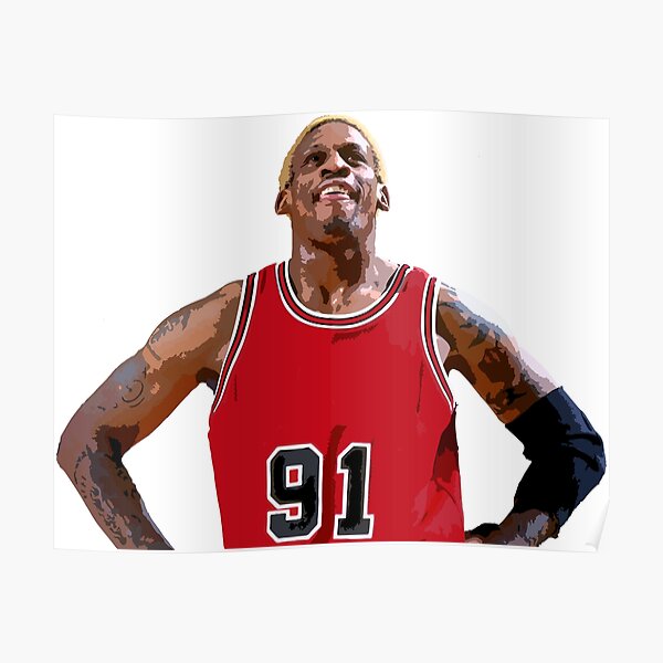 Dennis Rodman Posters for Sale | Redbubble