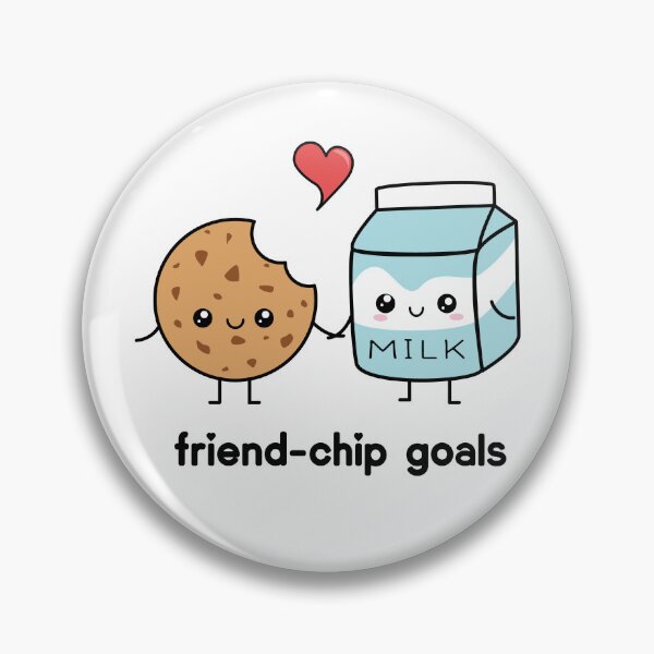 Item preview, Friend-Chip Goals designed and sold by ExcuseMeSticker.