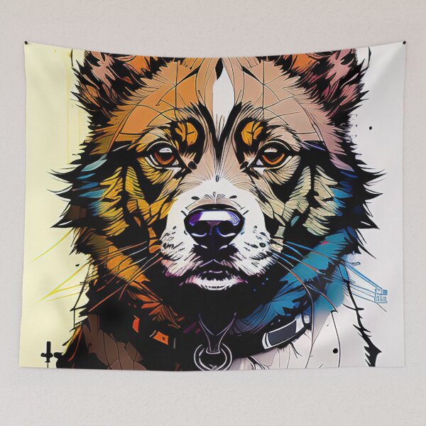 Item preview, Cyber Canine: A Futuristic Portrait of Man's Best Friend designed and sold by DavesDogShop.