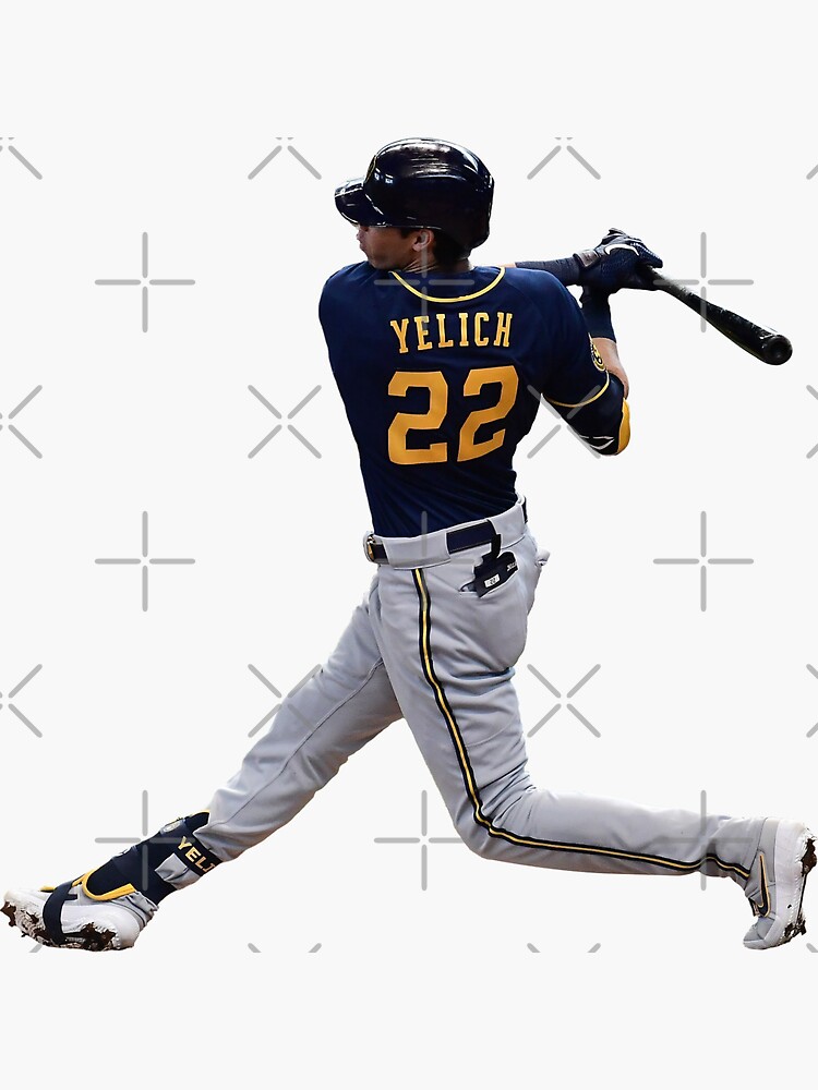 Christian Yelich during spring training Premium T-Shirt for Sale by  jennarortiz