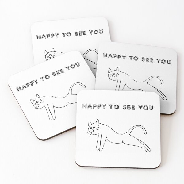 Item preview, Happy to See You designed and sold by NotBadDesigns.