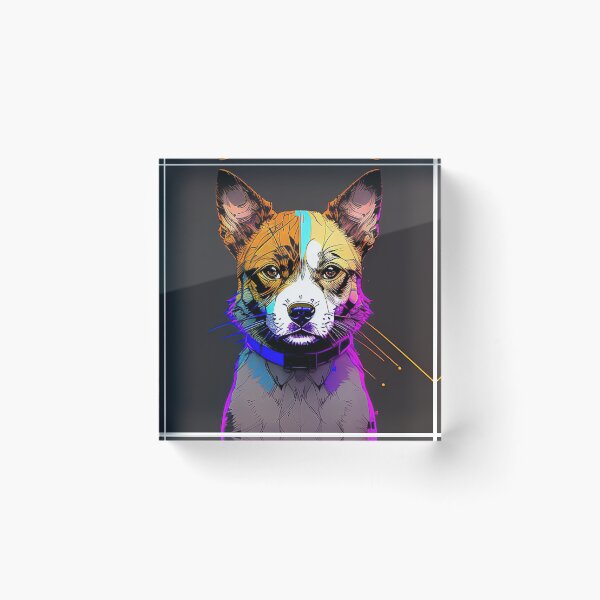 Item preview, Cyber Canine: A Futuristic Portrait of Man's Best Friend designed and sold by DavesDogShop.