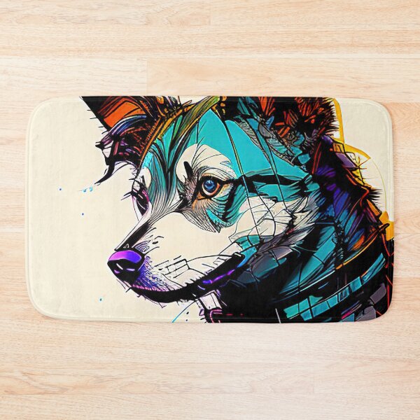 Item preview, Cyber Canine: A Futuristic Portrait of Man's Best Friend designed and sold by DavesDogShop.