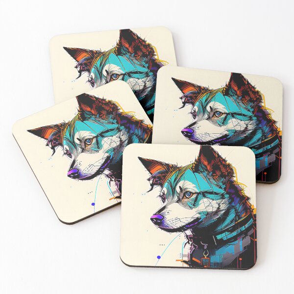 Item preview, Cyber Canine: A Futuristic Portrait of Man's Best Friend designed and sold by DavesDogShop.