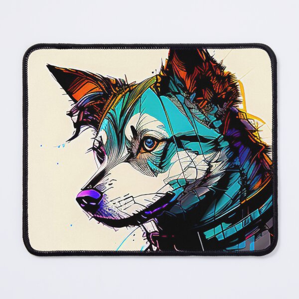 Item preview, Cyber Canine: A Futuristic Portrait of Man's Best Friend designed and sold by DavesDogShop.