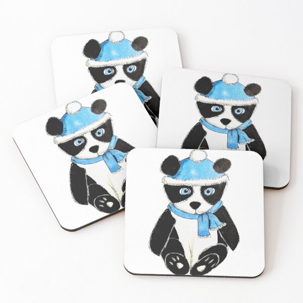 Item preview, Three Color Winter Panda designed and sold by Marian Hayes.