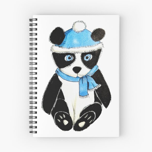 Item preview, Three Color Winter Panda designed and sold by Marian Hayes.