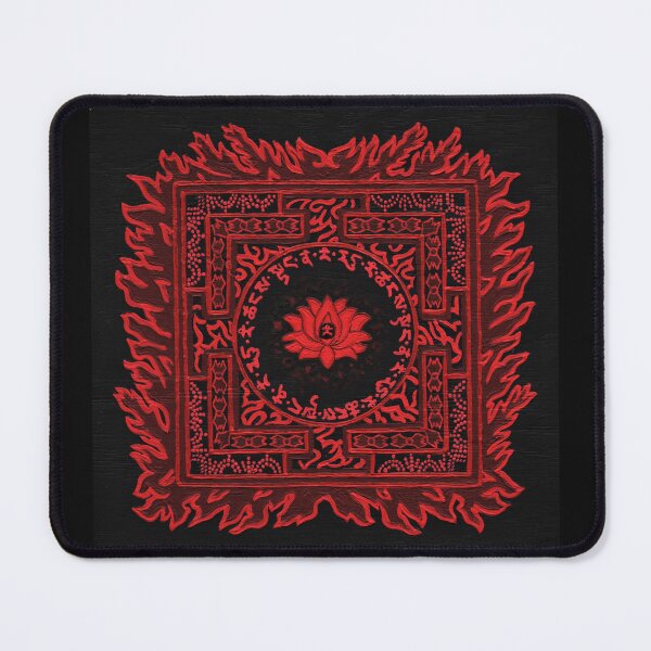 Item preview, Vajrayana Buddhist Fire Element Mandala designed and sold by InnerEyeMandala.